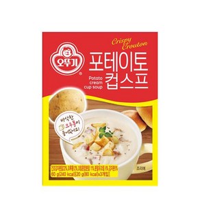 오뚜기 포테이토컵스프, 60g, 10개