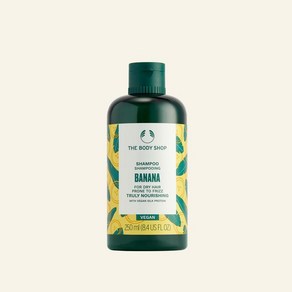 The Body Shop Banana Tuly Nouishing Shampoo 더바디샵 바나나 트룰리 너리싱 샴푸 250ml, 1개