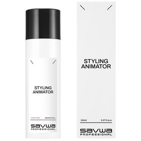 사브와 프로페셔널 스타일링 애니메이터 웨트 컬크림 볼륨헤어 남자 여자, 1개, 150ml