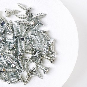 [셀프벨] 접시나사 나사못 소량판매, 15. 아연 4 x 12mm / 약54개
