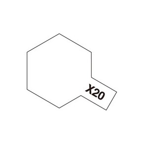 타미야 도료 [80020] X-20 ENAMEL THINNER(10ml), 1개