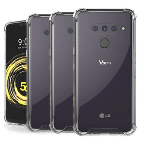 스톤스틸 LG V50 전용 투명 범퍼 케이스 3개 + 키링증정 휴대폰