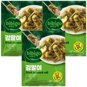 CJ 비비고 김말이, 3개, 500g