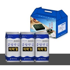 보령대천김 중앙맛김 식탁김, 12g*12봉, 12개