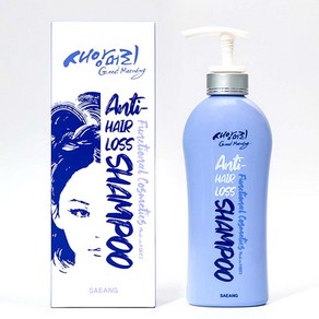 새앙머리 굿모닝 탈모샴푸 500ml 마스크/샘플증정, 1개