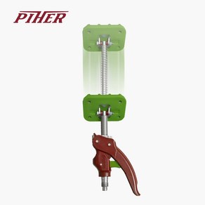 PIHER 피허 다용도 지지대 파이프연결 확장 퀵고정 ARM+18cm 34089, 1개