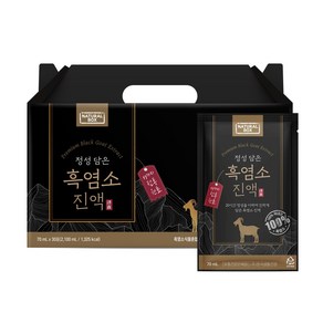 내추럴박스 흑염소 진액 70ml x 30포 1세트