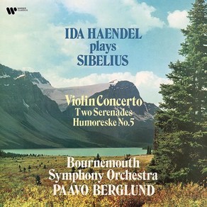 [LP] Ida Haendel 시벨리우스: 바이올린 협주곡 세레나데 유모레스크 - 이다 헨델 (Sibelius: Violin Conceto Op.47) [LP]