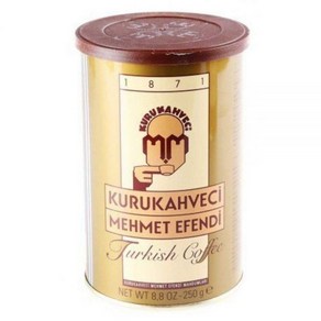 [B09471H3NJ] KuukahvecI Mehmet EfendI 터키식 커피 250g 캔 6개