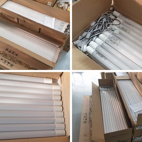 LED T8 간판용 형광등 20W 1200mm 10개씩 판매 LED 엘이디 형광등 간판조명 DIY 간판등 형광등교체