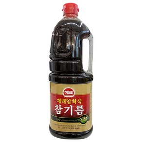 사조해표 재래식 압착 참기름, 1.8L