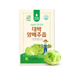 오롯이 통 양배추로만 짠 100% 대박 양배추즙, 100개, 100ml