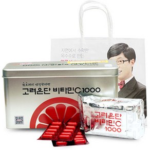 고려은단비타민C1000mg 300정 쇼핑백포함 비타민씨, 1개