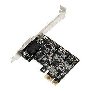 NEXI NX-RS232EX-1P RS232 1포트 PCIe 카드 확장카드-데스크탑용, 선택없음