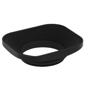 Haoge 43mm Squae Metal Scew-in Lens Hood fo Voi Voigtlande Nokton Classic 35mm f1.4 40mm f/1.4 M, 1개, Black