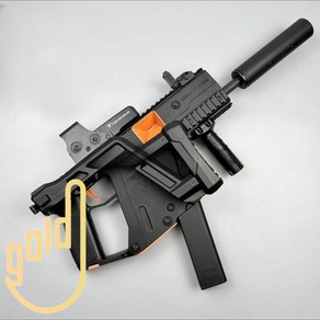 크리스벡터 2세대 KRISS VECTOR 전동건 수정탄 기관단총 드럼탄창, 블랙오렌지(기본구성), 기본구성품(베터리없음), 1개