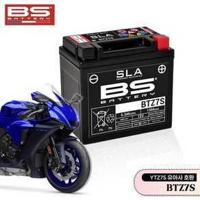 YZF R1 15-23년식 BTZ7S BS 오토바이 배터리 유아사 YTZ7S 교체, 1개