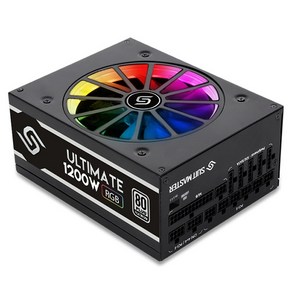 [ABKO] Suitmaste ULTIMATE 1200W 80PLUS Platinum Full Modula (ATX/1200W) [RGB], ULTIMATE 1200-MMZZ