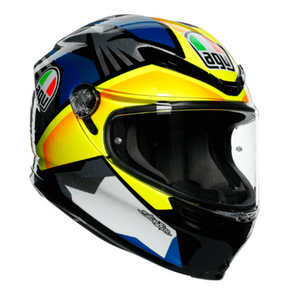 AGV 헬멧 K-6 JOAN BLACK/BLUE/YELLOW