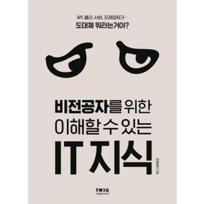 비전공자를 위한 이해할 수 있는 IT 지식-IT시대의 필수 교양서, 티더블유아이지