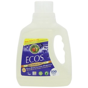 100 Oz Ecos Magnolia and Lilies Ultra Laundry Liquid 100온스 에코스 목련과 백합 울트라 세탁액