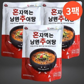 [추천]혼자먹는 남원 추어탕 영양가득 미꾸리 보양식 미꾸라지 맛집, 3개, 300g