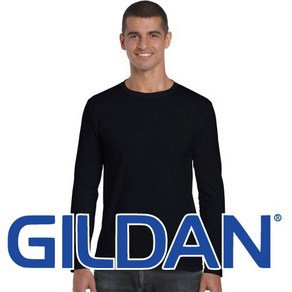 길단-76400/(긴팔)라운드티(PREMIUM COTTON)/GILDAN/길단무지티/수입면티셔츠