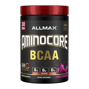 올맥스 아미노코어 BCAA 핑크 레모네이드, 1개, 315g