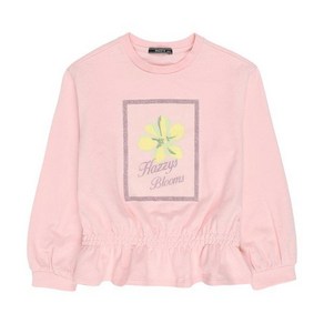 (백화점 정품) 헤지스키즈 블루밍 맨투맨 HSS12TM58M LP _P351147071 1077564, LIGHT PINK