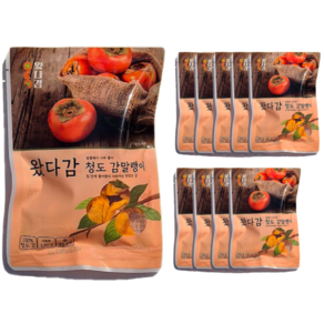 왔다감 청도 감말랭이, 10개, 130g