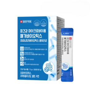 일양약품 장건강 마이크로바이옴 메가바이오틱스 프로&프리바이오틱스 생유산균 30포, 150g, 2개