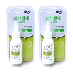 포켄스 포비스 귀 세정제, 2개, 100ml