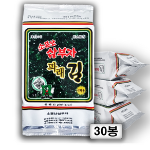 소문난 삼부자 파래 식탁김 15g x 30입, 30개