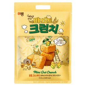 미니 오트 크런치 바닐라맛 520g, 2개