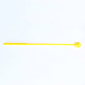 마림바 말렛 드럼 스틱 훈련 악기 스틱 세트당 6, 30cm Yellow, 1개