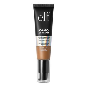 e.l.f. 카모 CC 크림 SPF 30 라이트 205 N 1.05 Oz 30g 포함 컬러 보정 미디엄 투 풀 커버 파운데이션, Deep 510 C-Deep With Cool Unde, 1개