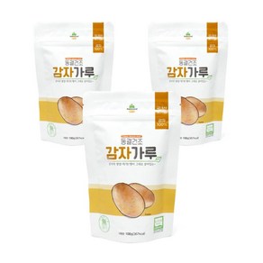 산마을 동결건조 감자가루 영양간식 100g 3개