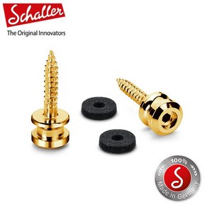 Schalle BUTTONS M/GO S-Lock Replacement kit M /T4.0mm L22mm/Gold, 1개