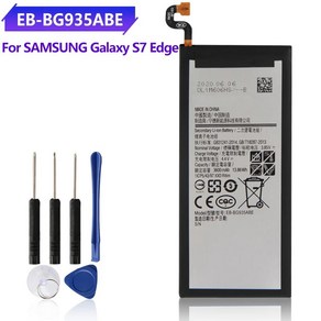 삼성 갤럭시 S7Edge 용 휴대폰 배터리 EB-BG935ABE EB-BG935ABA S7 Edge G9350 G935FD SM-G935F 3600mAh, 한개옵션0, 1개