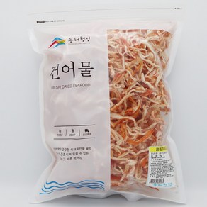 동해청정 국내가공 홍진미채 1kg (페루산) 대용량 안주용 반찬용, 1개