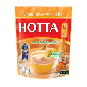 태국 생강차 HOTTA 호타 꿀첨가 40티백 1팩