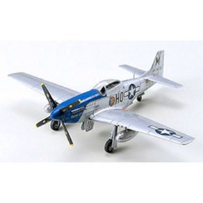 타미야 프라모델 1/72 Noth Ameican P-51D Mustang (60749), 1개