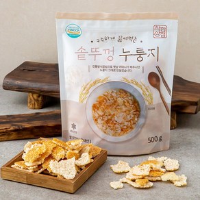 착한상점 구수하게 끓여먹는 솥뚜껑 누룽지 500g 1개, 500g × 1개