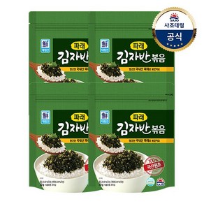 [사조대림] 파래 김자반 볶음 70g x4개 /반찬, 4개