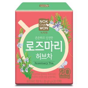 녹차원 로즈마리 허브차 20티백, 20g, 20개입, 1개