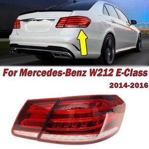 테일램프 메르세데스 벤츠 E 클래스 W212 E200 E240 E260 E280 E300 E350 E250 E63 2014-2016 차량용 LED 후미등 어셈블리, 2.Inne Right