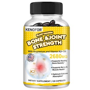 Kenofor Triple Strength Glucosamine Chondroitin MSM Joint Soother 120 Caps 725937