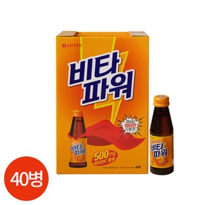 [KT알파쇼핑]롯데 비타파워 100ml x 40병, 40개