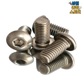 스텐304 육각 유두 렌치 볼트 M10, 25mm, 20개