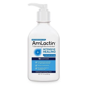 암락틴 AmLactin 래피드 릴리프 리스토어링 보디 로션 14.1 Oz, 14.1 Fl Oz (Pack of 1)_로션, 1개